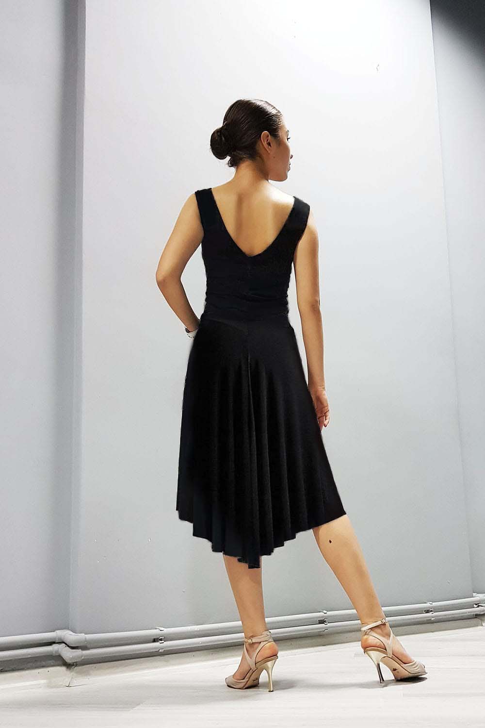Buy Black and Royal Blue Skirt/ Reversable Tango Skirt / Pencil Skirt /  Draped Argentine Tango Skirt Online in India - Etsy
