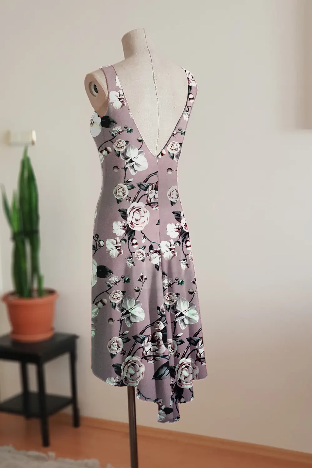 floral tango dress